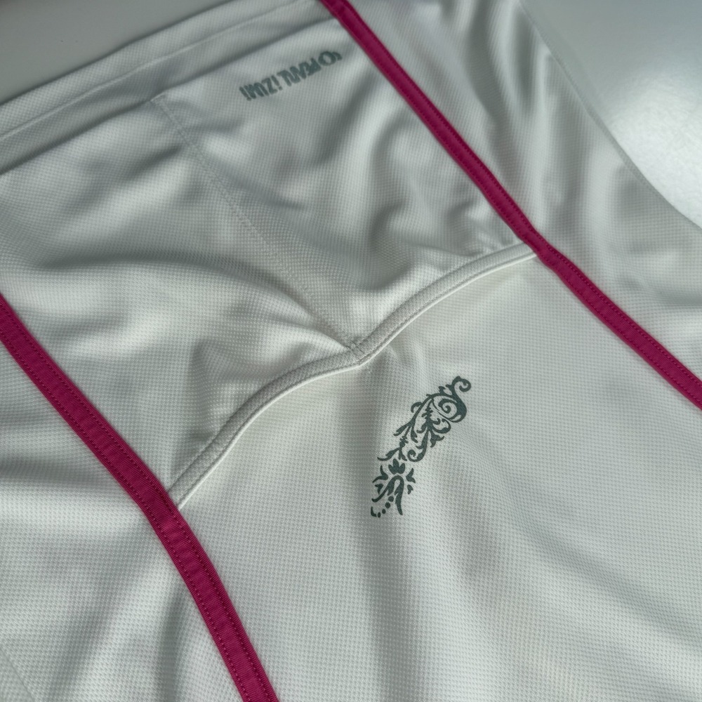 PEARL IZUMI Select 1/2 Zip Short‎ Sleeve Cycling Jersey Womens Medium White - Picture 10 of 14